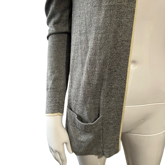 Theory Gray Open-Front Cardigan - Picture 8 of 11
